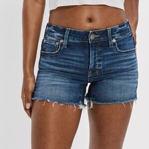 American Eagle - Super Stretch Dark Wash Jean Short - 10